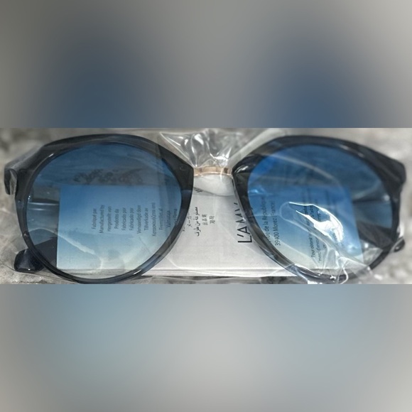 RARE Balmain NWT Women\'s Blue BI 2523 53mm Polarized Sunglasses main image 8
